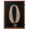 Image 1 : Andrew Jackson Indian Peace Medal with Beaded Collar and Display Case
