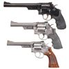 Image 1 : Three Smith & Wesson Double Action Revolvers -A) S&W Model 29-2 Revolver