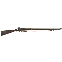U.S. Springfield Model 1888 Trapdoor Rifle with Ramrod Bayonet and Accessories