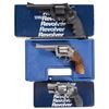 Image 1 : Three Smith & Wesson Double Action Revolvers -A) S&W Model 25-7 .45 Cal. Model of 1989 Revolver with