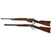 Image 2 : Collector's Lot of Two Winchester Lever Action Saddle Ring Carbines -A) Winchester Model 1895 Carbin