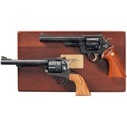 Two Revolvers -A) Cased Smith & Wesson Model 25-3 125th Anniversary Commemorative Revolver