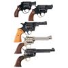 Image 2 : Five Revolvers -A) Charter Arms Police Undercover Double Action Revolver with Box
