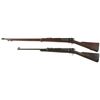 Image 2 : Two U.S. Military Bolt Action Rifles -A) U.S. Springfield Armory Model 1896 Krag Jorgensen Rifle wit