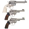 Image 2 : Three Ruger Revolvers with Cases -A) Ruger New Vaquero Single Action Revolver