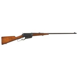 Desirable Early Second Year Production Winchester Model 1895 Flat Side Lever Action Rifle
