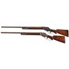 Image 2 : Two Winchester Lever Action Shotguns -A) Winchester Model 1901 10 Gauge Shotgun