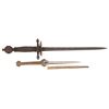 Image 1 : Two Daggers, Including an Unusual Wostenholm I*XL Brass-Furnished Dagger