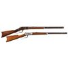 Image 1 : Collector's Lot of Two Winchester Lever Action Rifles -A) Winchester Model 1873 Rifle
