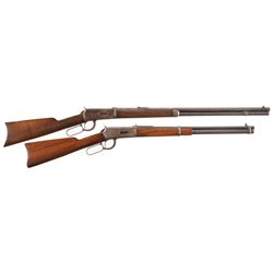 Collector's Lot of Two Winchester Lever Action Long Guns -A) Winchester Model 1894 Rifle