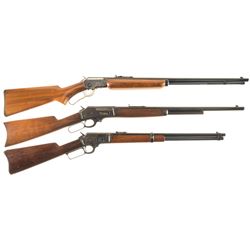 Three Lever Action Sporting Rifles -A) Marlin Model 39A Rifle