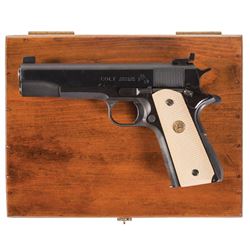 Colt Super 38 Semi-Automatic Pistol with Case