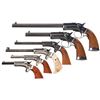 Image 1 : Collector's Lot of Six Stevens Tip-Up Pistols -A) Stevens No. 35 Off-Hand Target Pistol