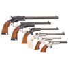 Image 2 : Collector's Lot of Six Stevens Tip-Up Pistols -A) Stevens No. 35 Off-Hand Target Pistol
