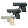 Image 1 : Three Belgian Baby Browning Semi-Automatic Pistols -A) Baby Browning Pistol with Case