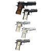 Image 2 : Five Llama Semi-Automatic Pistols -A) Llama Model IX-A Pistol with Case