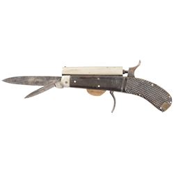 Unwin and Rodgers Non-XLL Percussion Knife Pistol