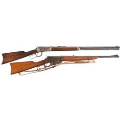Collector's Lot of Two Winchester Lever Action Long Guns -A) Winchester Model 1894 Rifle