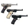 Image 2 : Three Ruger Semi-Automatic Pistols with Cases -A) Ruger Mark III Pistol