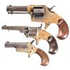 Image 1 : Collector's Lot of Three Colt Spur Trigger Handguns -A) Colt Cloverleaf House Revolver