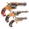 Image 2 : Collector's Lot of Three Colt Spur Trigger Handguns -A) Colt Cloverleaf House Revolver