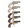 Image 2 : Collector's Lot of Five Colt Derringers with Cases -A) Colt Fourth Model Derringer