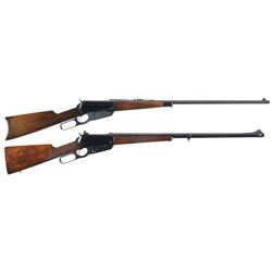 Collector's Lot of Two Winchester Lever Action Rifles -A) Winchester Model 1895 Rifle
