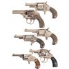 Image 1 : Six Revolvers -A) Remington New Model No. 4 Spur Trigger Revolver