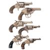 Image 2 : Six Revolvers -A) Remington New Model No. 4 Spur Trigger Revolver
