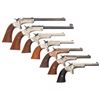 Image 2 : Collector's Lot of Seven Stevens Single Shot Tip-Up Pistols -A) Stevens Diamond Number 43 First Issu