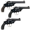 Image 2 : Three Smith & Wesson .38 Perfected Double Action Revolvers -A) S&W .38 Perfected Revolver