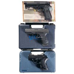 Three Semi-Automatic Sporting Pistols -A) Beretta Special Edition M9 Pistol with Box