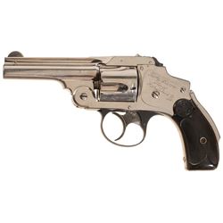 Smith & Wesson .38 Safety Hammerless Third Model Double Action Revolver with "Sheriff Rudy Kropp Roc