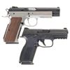 Image 2 : Two Semi-Automatic Sporting Pistols with Cases -A) Tanfoglio Witness Match Pistol