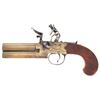 Image 2 : Wheeler of London Tap Action Double Barrel Flintlock Pistol