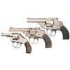 Image 1 : Three Double Action Revolvers -A) Foehl & Weeks Perfect Model Hammerless Revolver