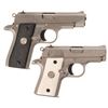 Image 2 : Two Colt Semi-Automatic Pocket Pistols with Cases -A) Colt Mark IV Series 80 Pistol