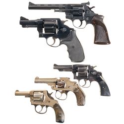 Five Double Action Revolvers -A) Arminius Model HW7 Revolver