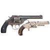 Image 2 : Two Revolvers -A) Iver Johnson Top Break Double Action Revolver