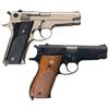 Image 2 : Two Smith & Wesson Semi-Automatic Pistols with Boxes -A) S&W Model 59 Pistol