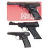 Image 1 : Three Semi-Automatic Pistols -A) Scarce Argentine Production Iver Johnson Trailsman Pistol, Serial N