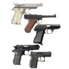 Image 2 : Five Semi-Automatic Pistols -A) Star Model FM Pistol