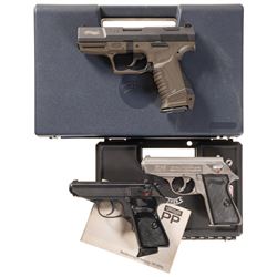 Three Walther Semi-Automatic Pistols -A) Walther P99 Pistol