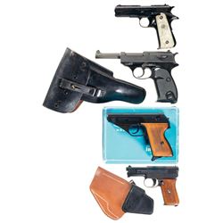 Four European Semi-Automatic Pistols -A) Llama Especial Pistol