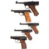 Image 1 : Five Semi-Automatic Pistols -A) Stoeger Luger Pistol