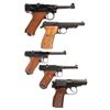 Image 2 : Five Semi-Automatic Pistols -A) Stoeger Luger Pistol