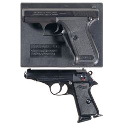 Two Semi-Automatic Pistols -A) Heckler & Koch Model P7 PSP with Case