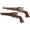 Image 1 : Two Remington Model 1875 Single Action Army Revolvers -A) Remington Model 1875 Revolver