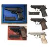 Image 1 : Five Walther Semi-Automatic Pistols -A) Walther Model PP Pistol with Case