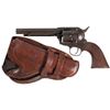 Image 1 : Antique Colt Single Action Army Revolver with Holster, Books, and Documentation